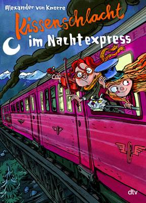 Cover: Kissenschlacht im Nachtexpress © dtv